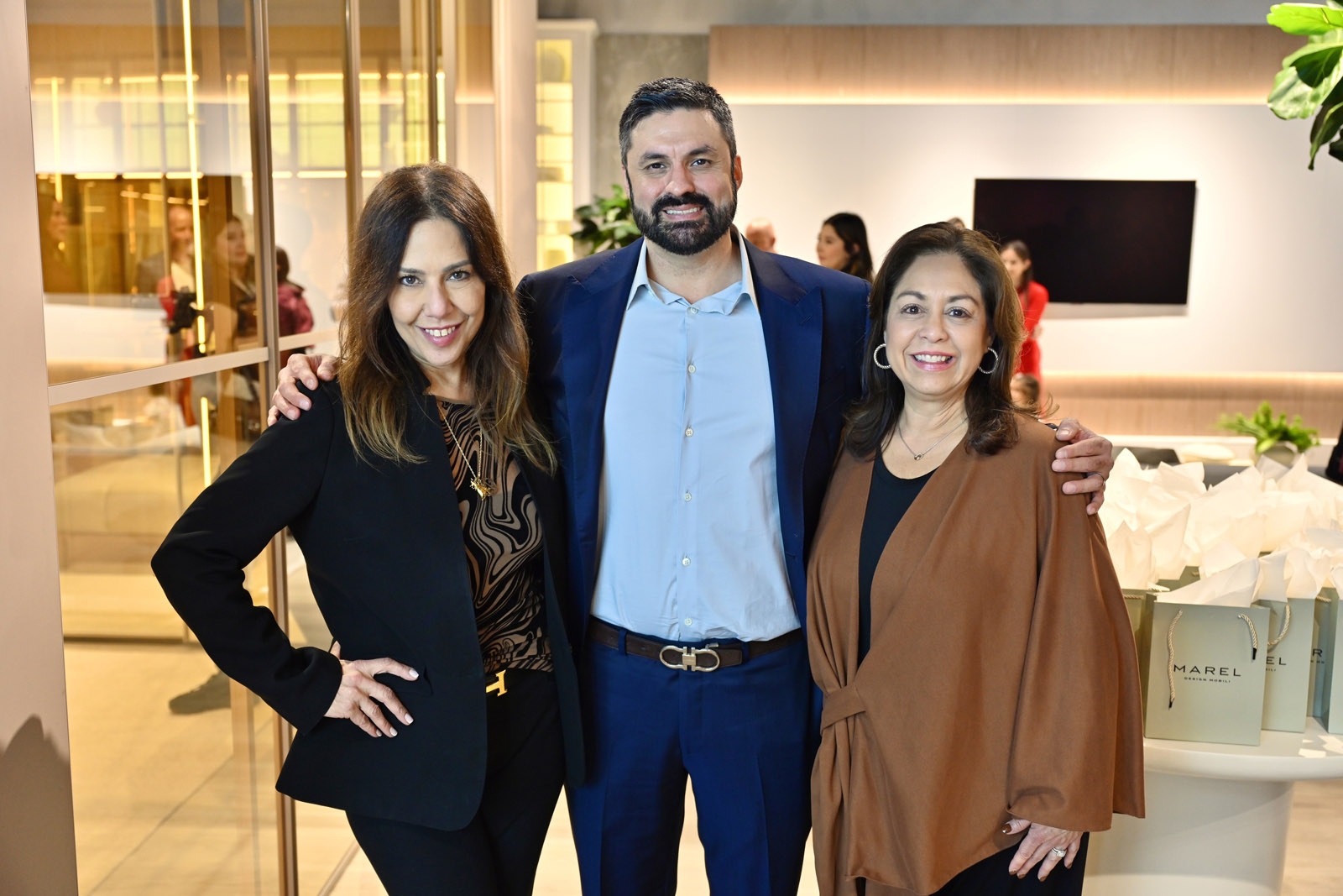Nadia Jubran, Christian Martin and Theresa Hill