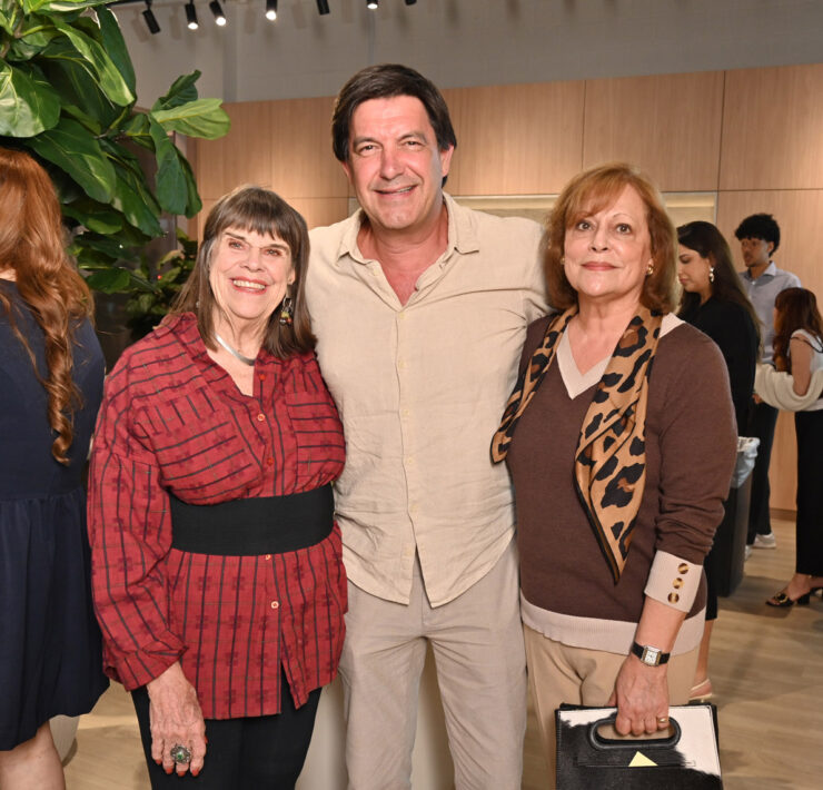 Pam Greenwood, Stuart Rosenberg and Anny Whyte