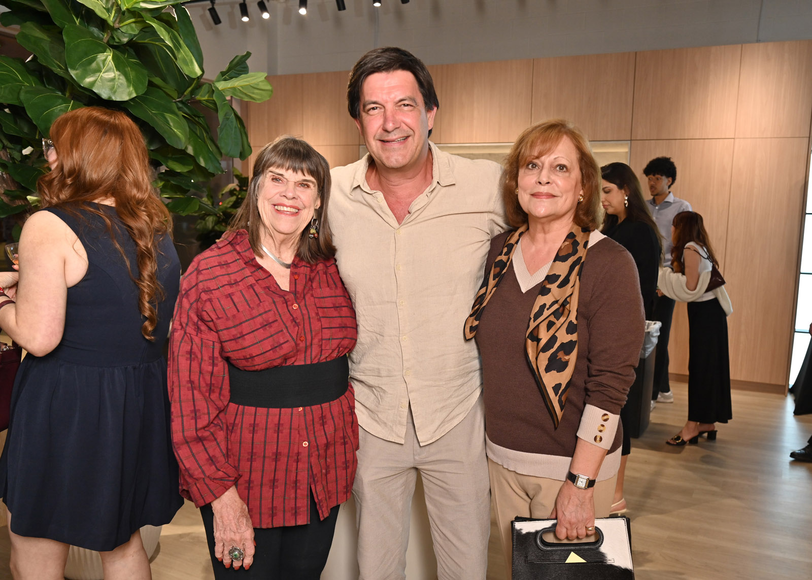 Pam Greenwood, Stuart Rosenberg and Anny Whyte