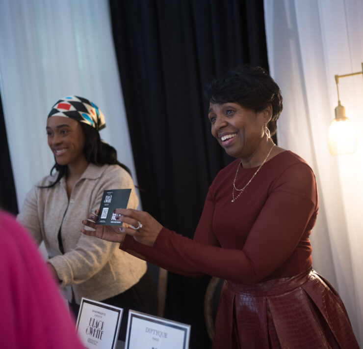 Person on left (ask ROD) and BT1D Chapter Senior Director Deandrea Dillard by Daniel Ortiz