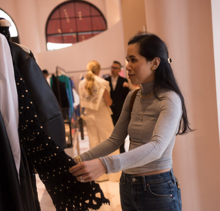 Stephanie Fleck at Altuzarra by Daniel Ortiz