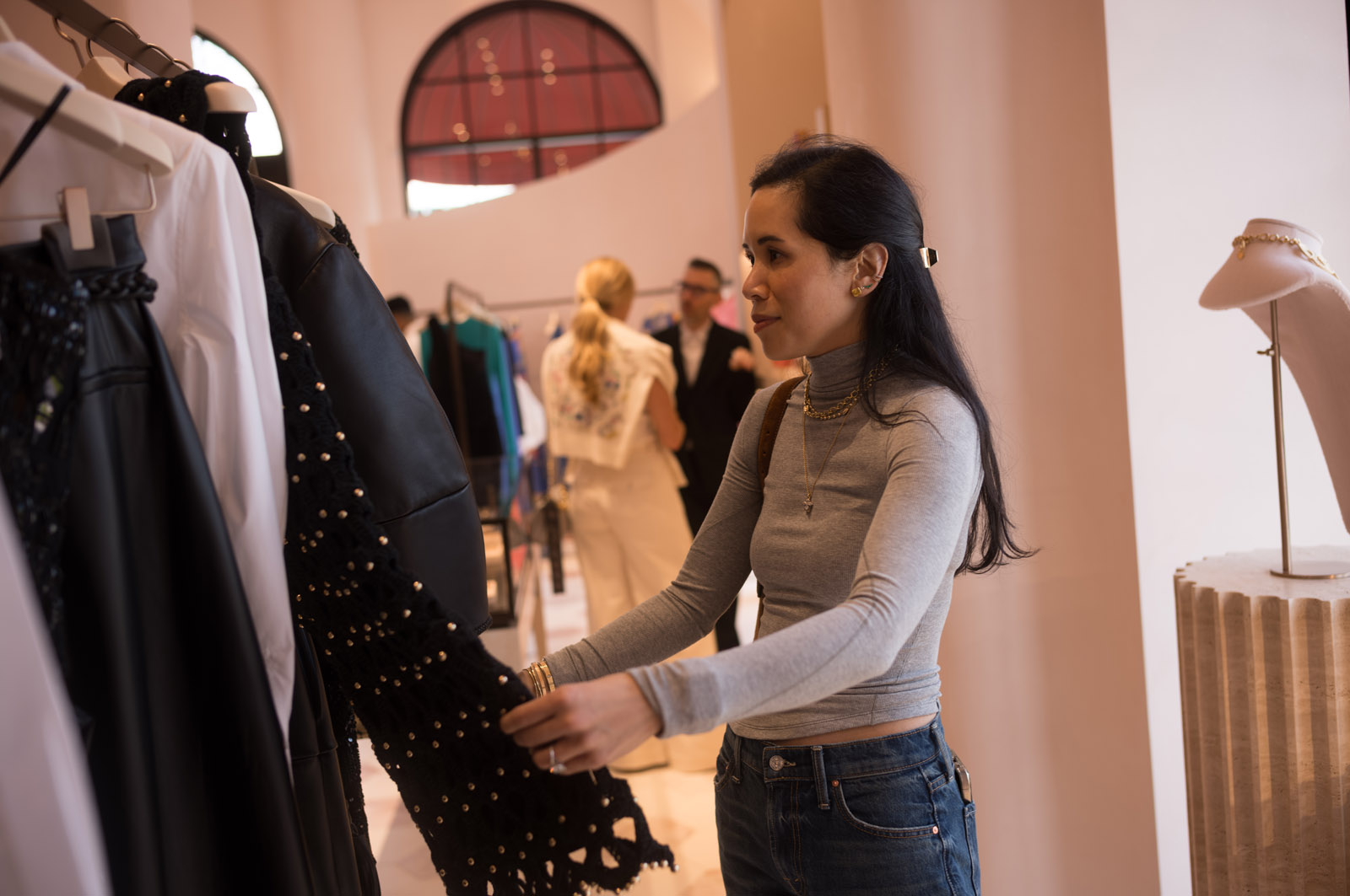 Stephanie Fleck at Altuzarra by Daniel Ortiz