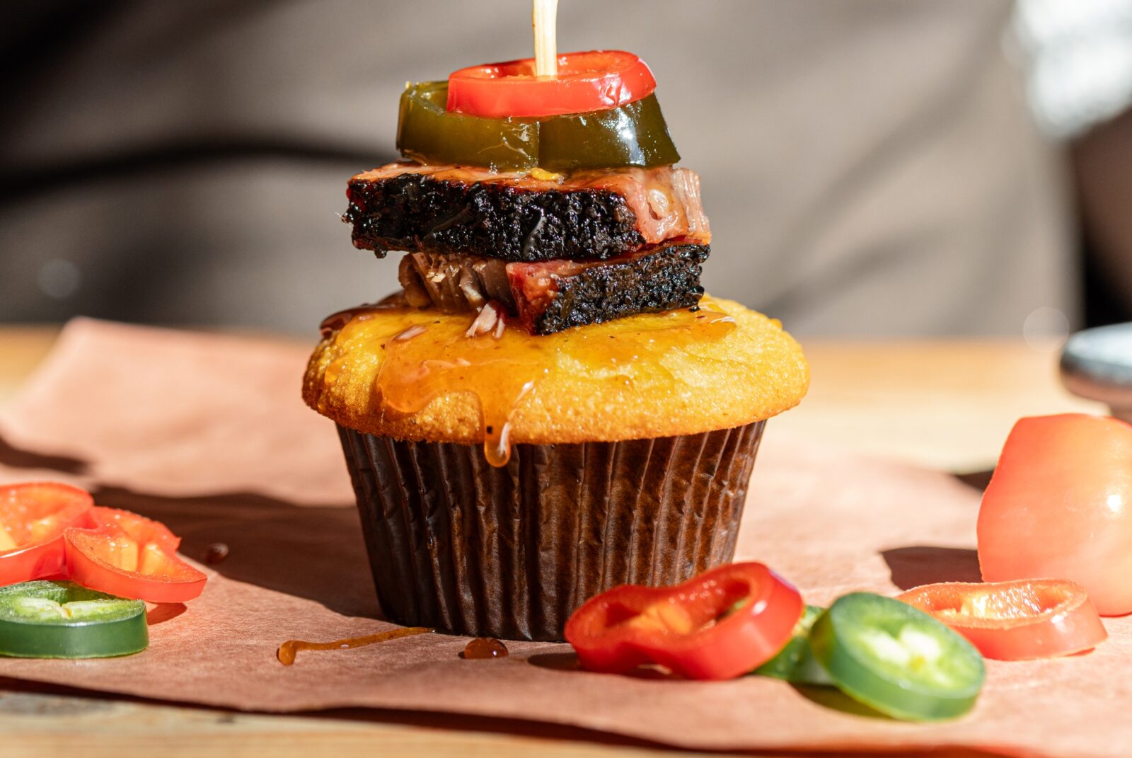 TRUTH BBQ x Crave Cupcakes Smoke & Honey Cupcake credit Becca Wright (1)