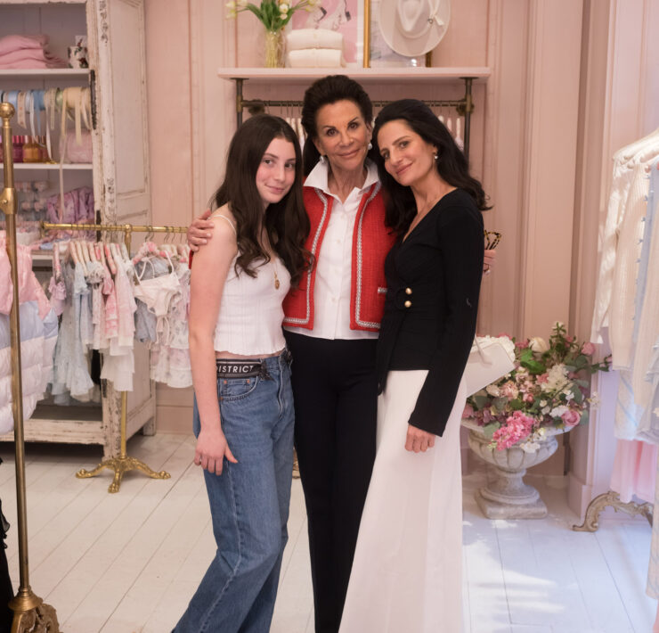 Teddy Bruskoff, Marjorie Grossman, Alexandra Bruskoff by Daniel Ortiz