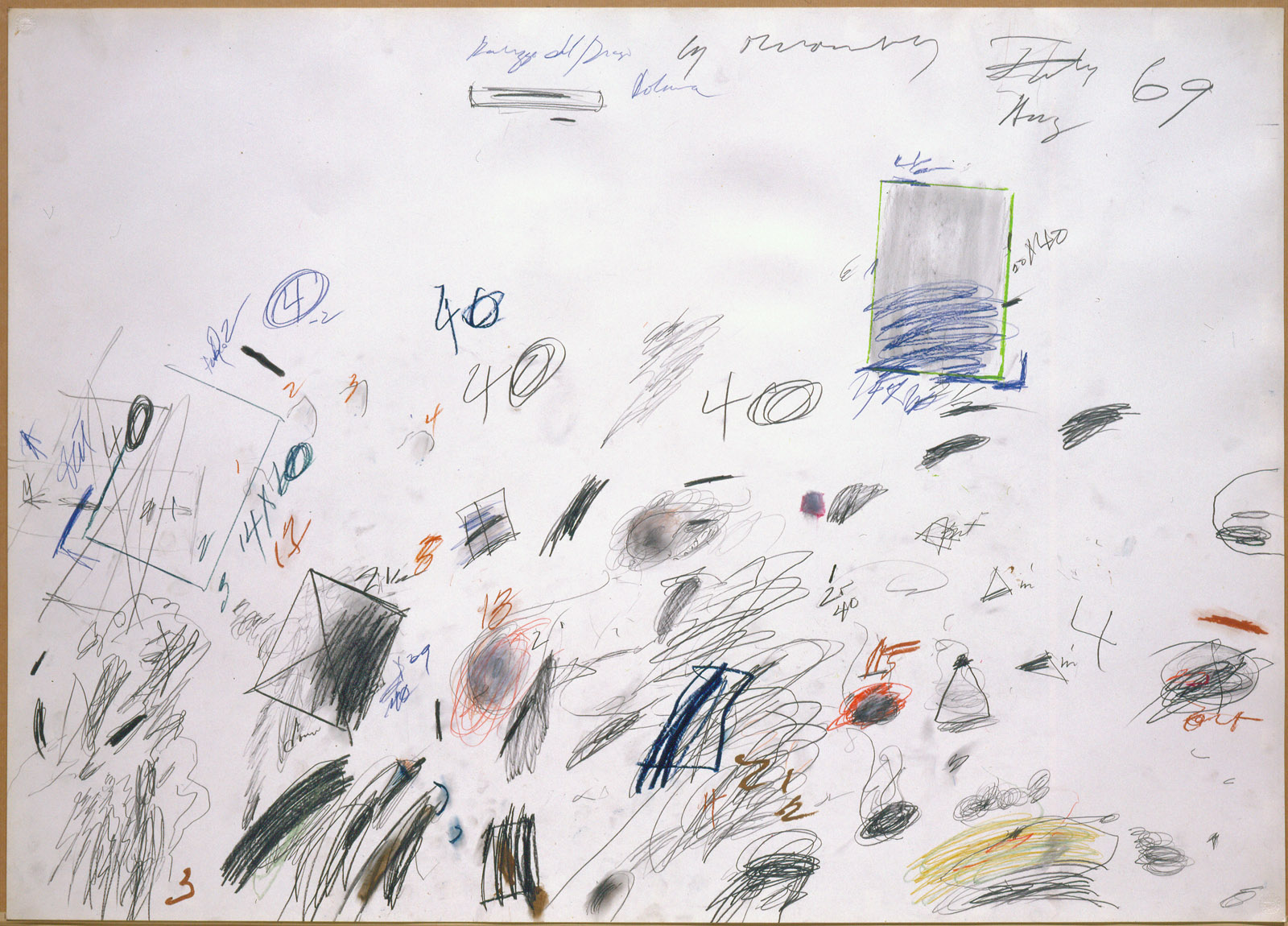 Cy Twombly, Untitled, 1969