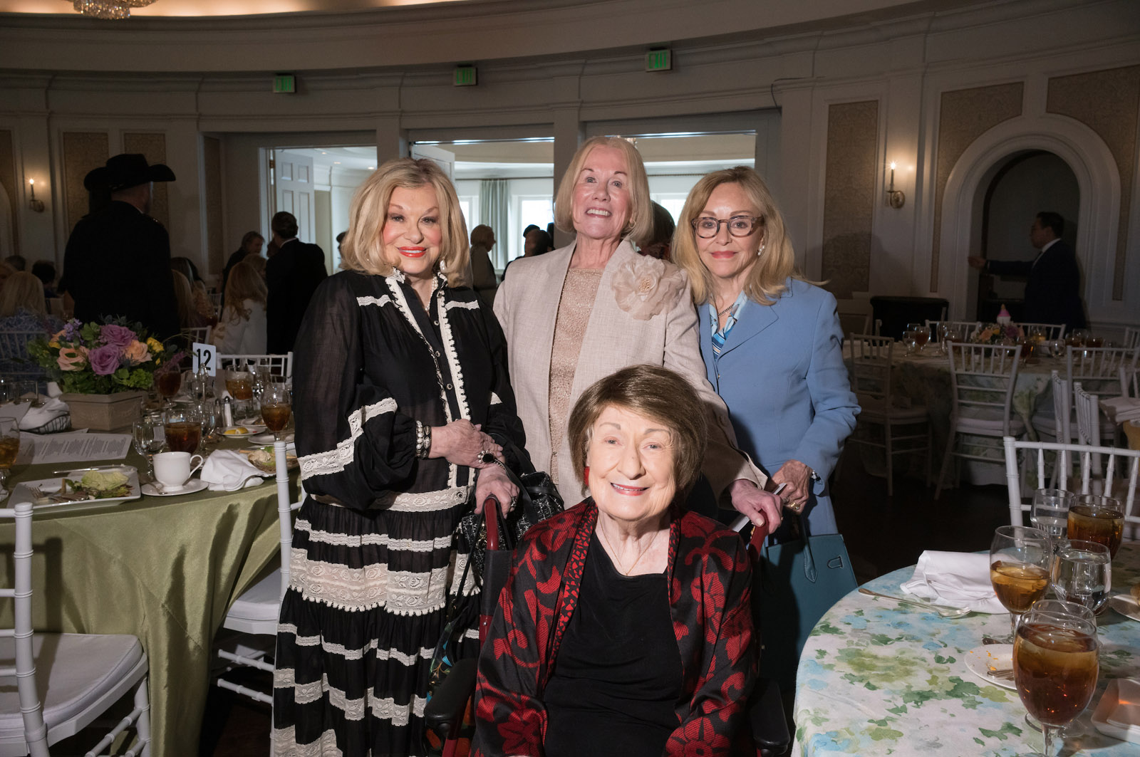 Sidney Faust, Elsie Eckert, Judi McGee, Cora Sue Mach (Jenny Antill)