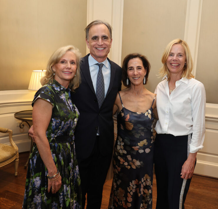 Audrey and David Gow, Jan Bres, Julie Griffin