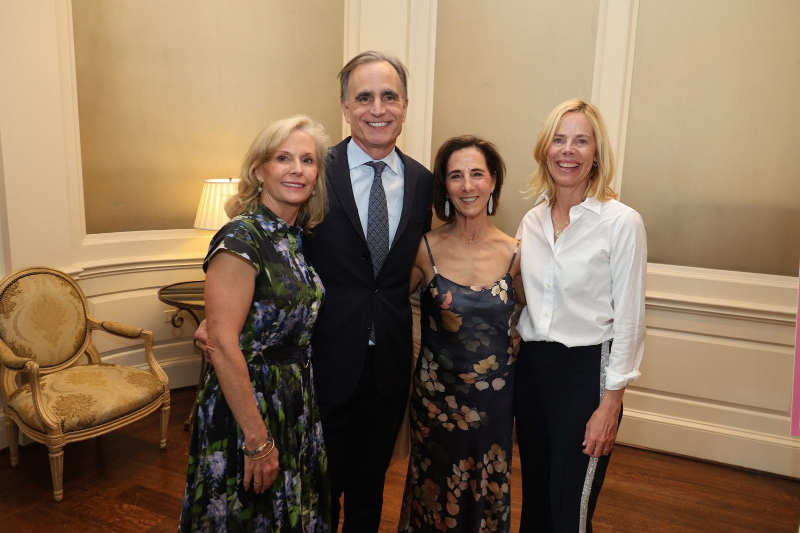 Audrey and David Gow, Jan Bres, Julie Griffin