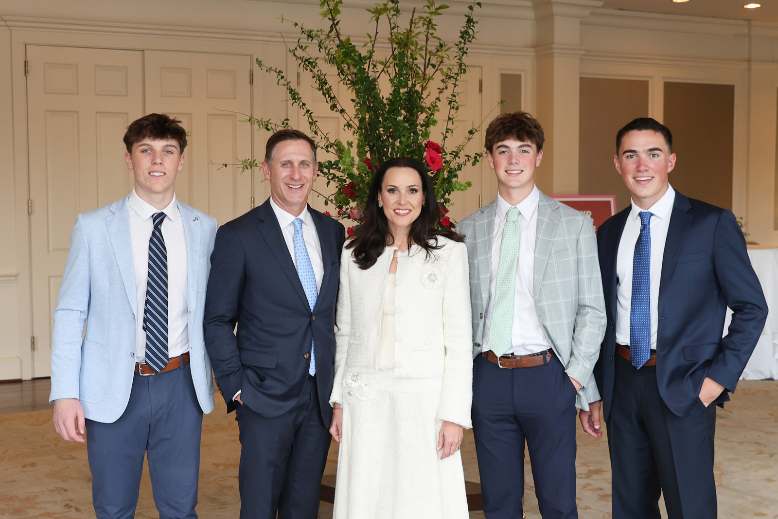 Harrison Broach, Jeff Byrd, Jamie Broach Bryd, Harrison and Parker Broach