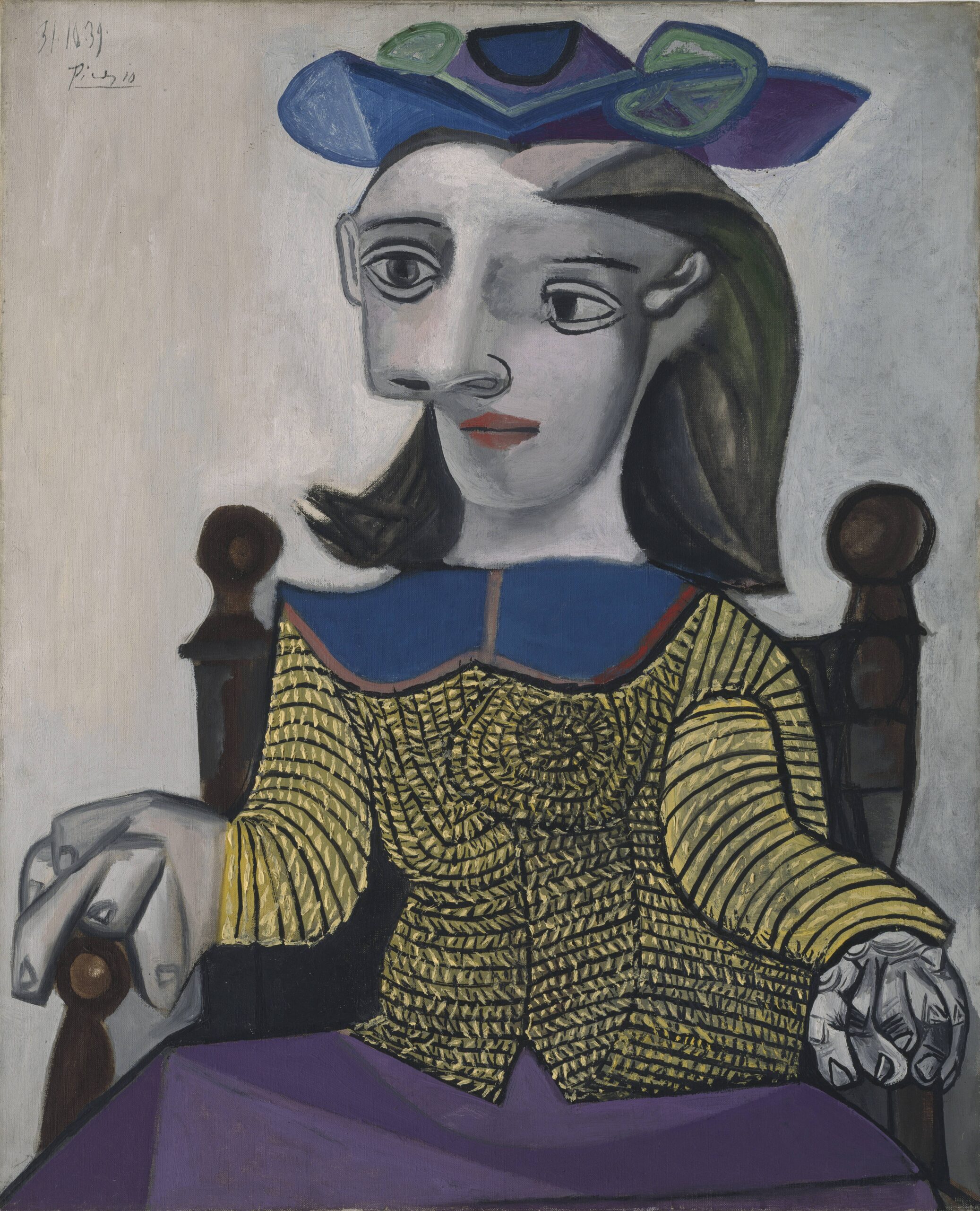 01 Pablo Picasso, The Yellow Sweater, 1939