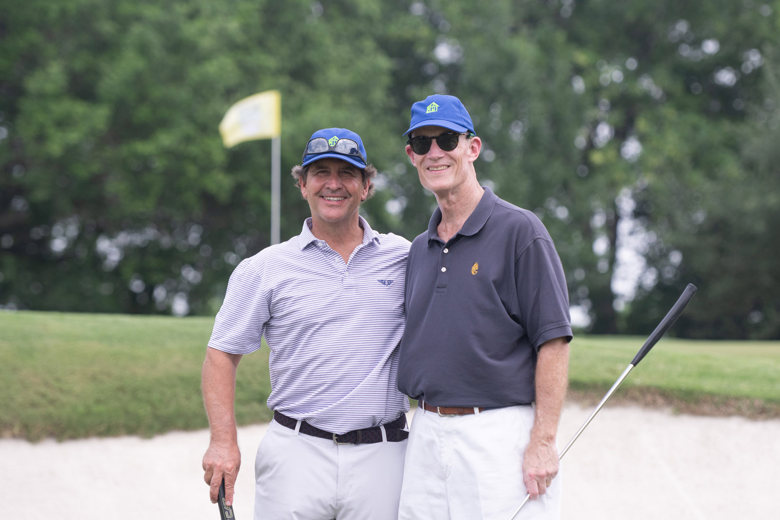 Chairs Chas Masterson and Perry Ruthven. Photo by Wilson Parish