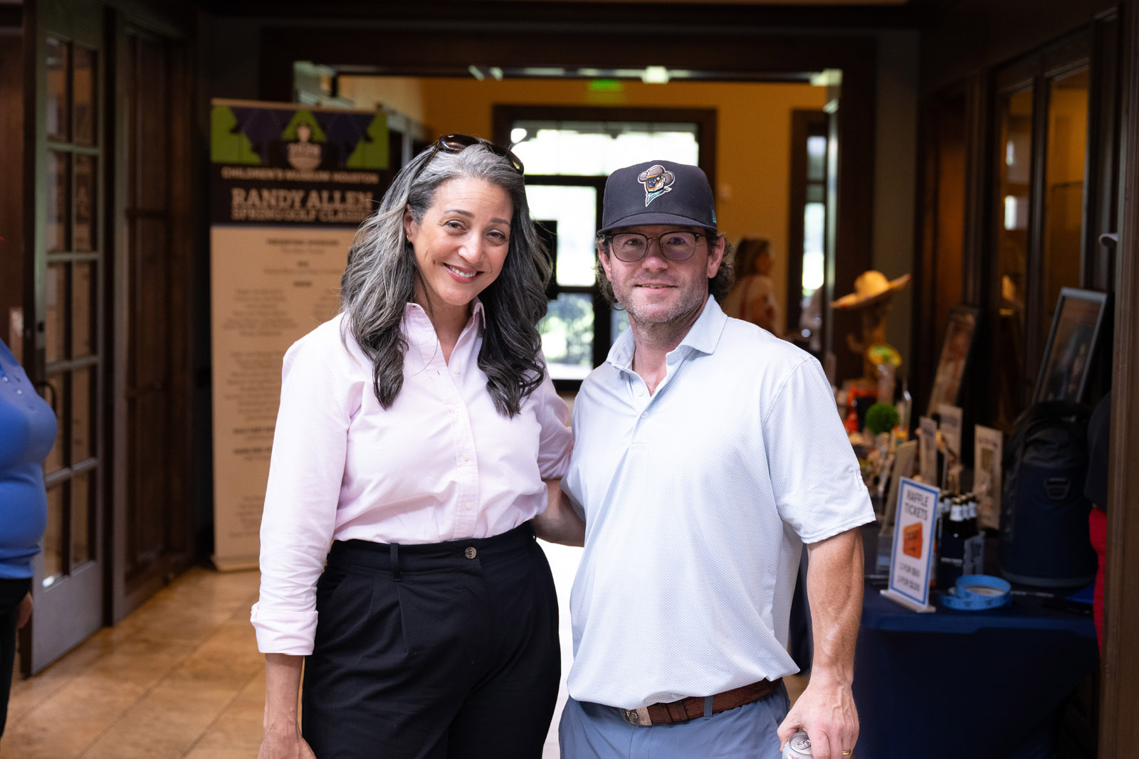 Children's Museum Houston CEO Rayanne Darensbourg and Bradley Bracewell. Photo by Wilson Parish