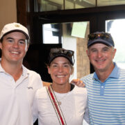 Cropped Stuart Randall, Nancy Randall, Wilson Allen. Photo by Wilson Parish