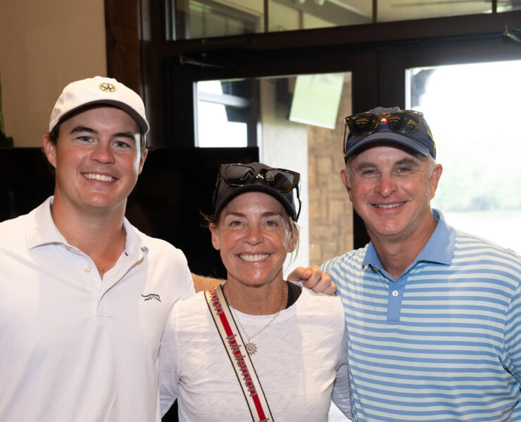 Cropped Stuart Randall, Nancy Randall, Wilson Allen. Photo by Wilson Parish