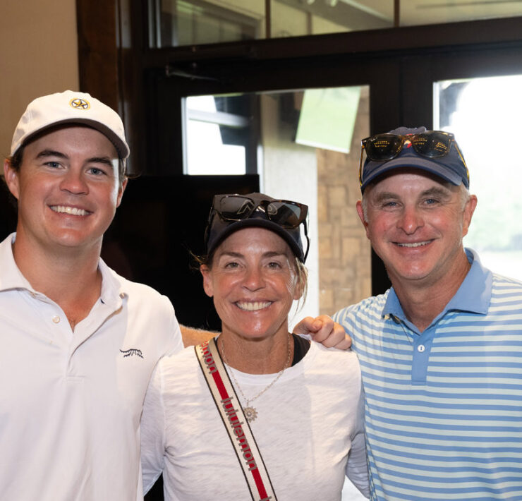 Cropped Stuart Randall, Nancy Randall, Wilson Allen. Photo by Wilson Parish