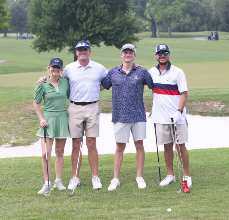 Galen Gray, Brett Jackson, Jones Abbott, Caleb Garza. Photo by Wilson Parish