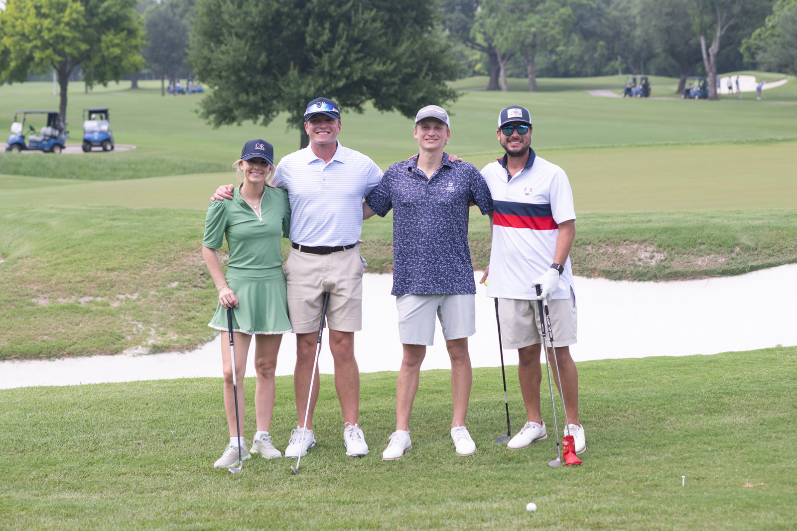 Galen Gray, Brett Jackson, Jones Abbott, Caleb Garza. Photo by Wilson Parish