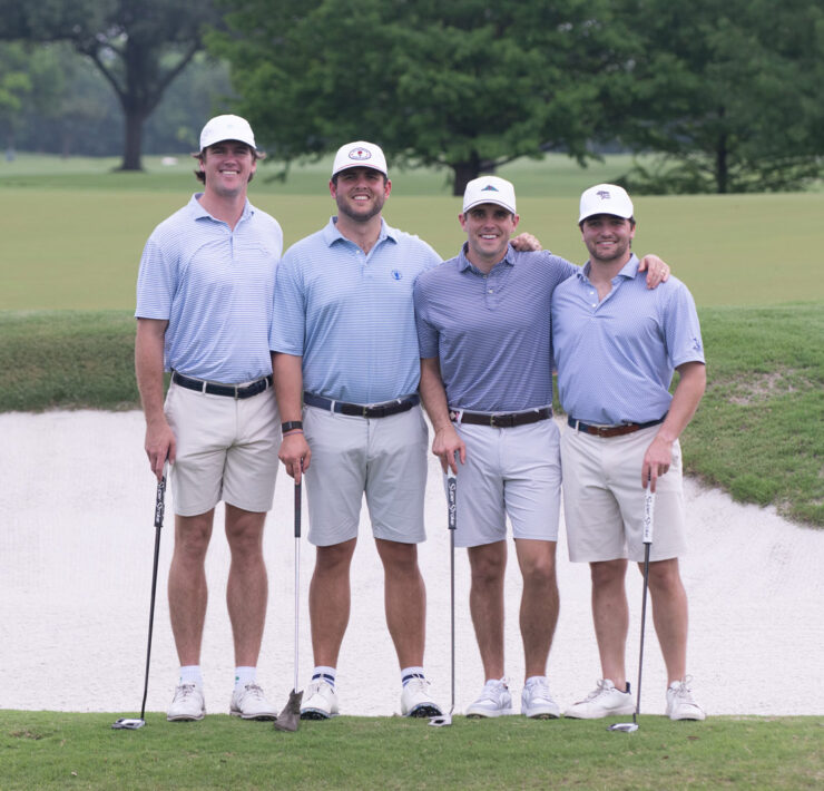 Griffin Greenwood, George Strake, Jacob Crawford, Max Mannetti. Photo by Wilson Parish