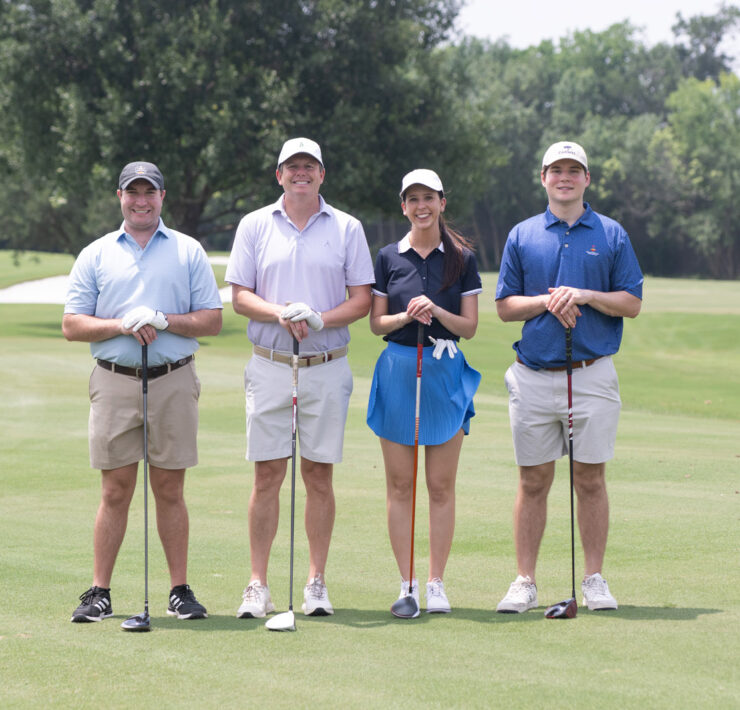 Perry Shepherd, Jason Greenway, Ashley Stoehr, Sam Bourgoyne. Photo by Wilson Parish