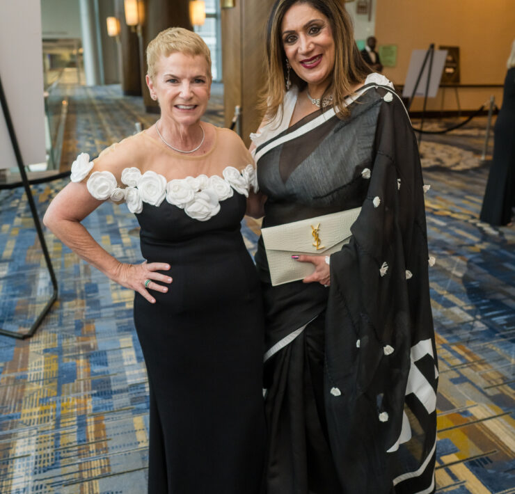 Linda Brown and Shirin Nijhawan by CJ Martinez