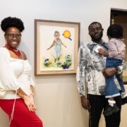 Crystal Walter, Mathieu JN Baptiste and daughter by TreVoy Kelly