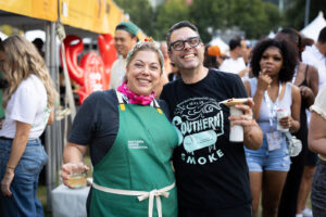 Sarah Gruenenberg and Aaron Franklin credit Huge Galdones
