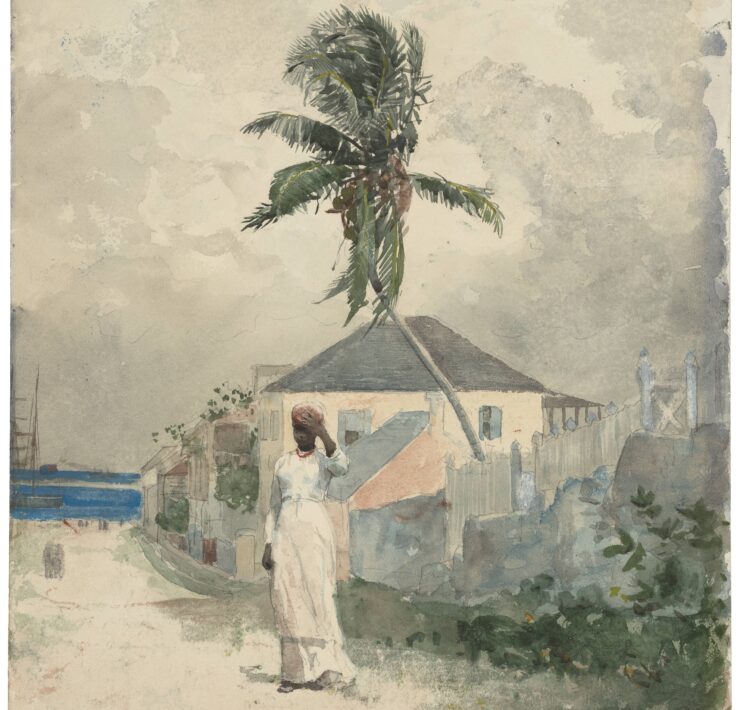 01 Winslow Homer, Along the Road, Bahamas, 1885