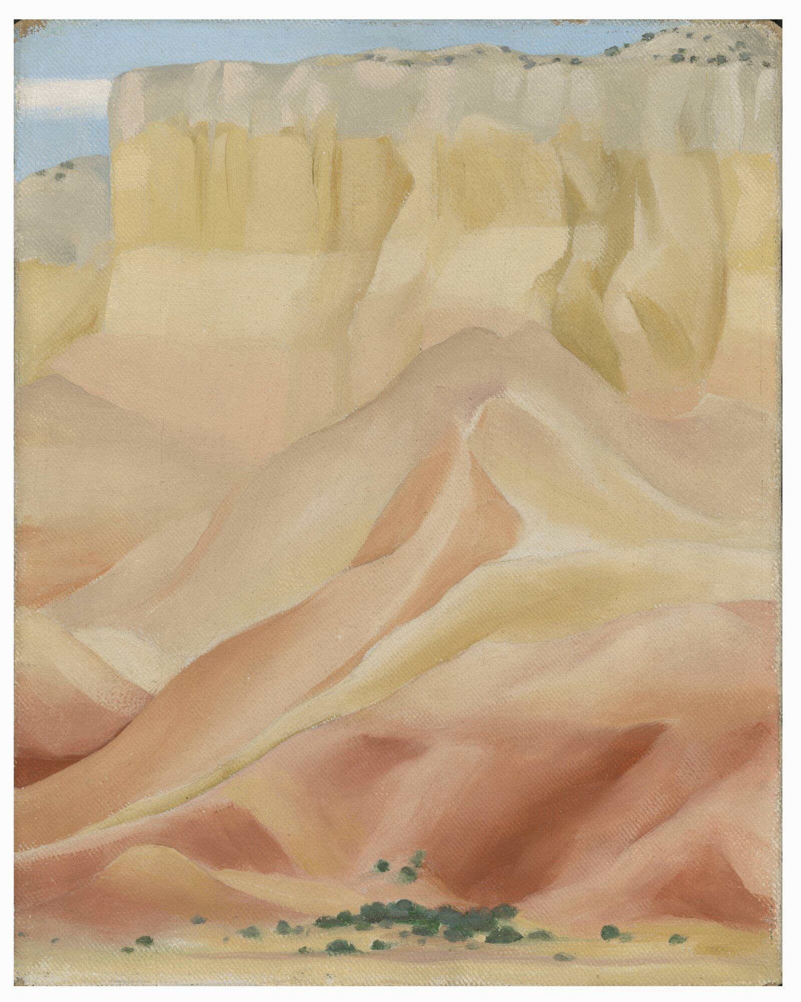 04 Georgia O'Keeffe, My Backyard, 1945