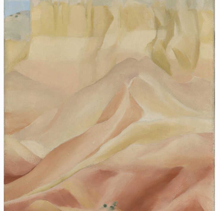 04 Georgia O'Keeffe, My Backyard, 1945