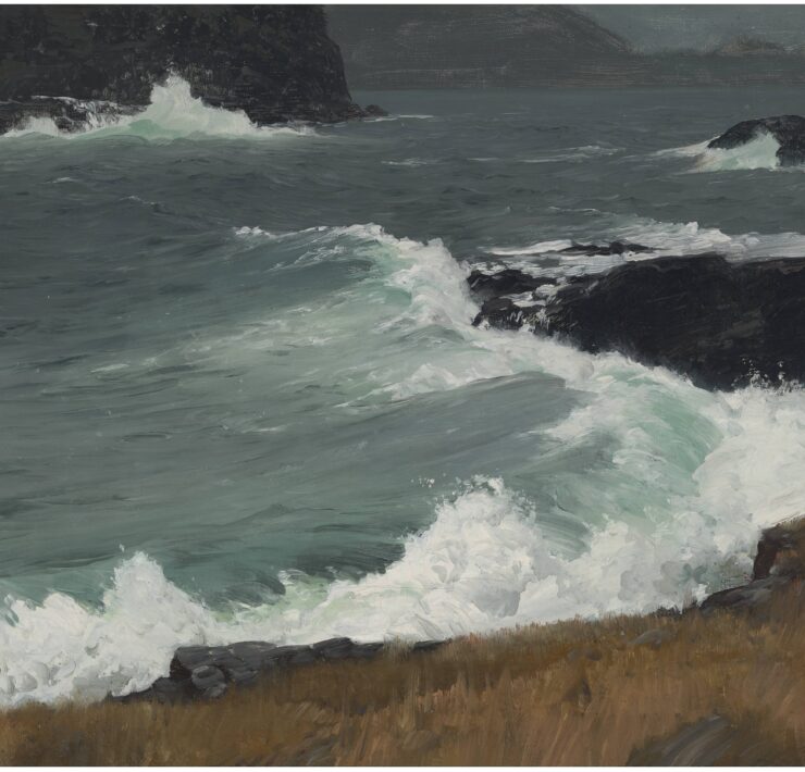 15 Frederick Judd Waugh, Little Harbor, Bailey's Island, Casco Bay, Maine, 1909