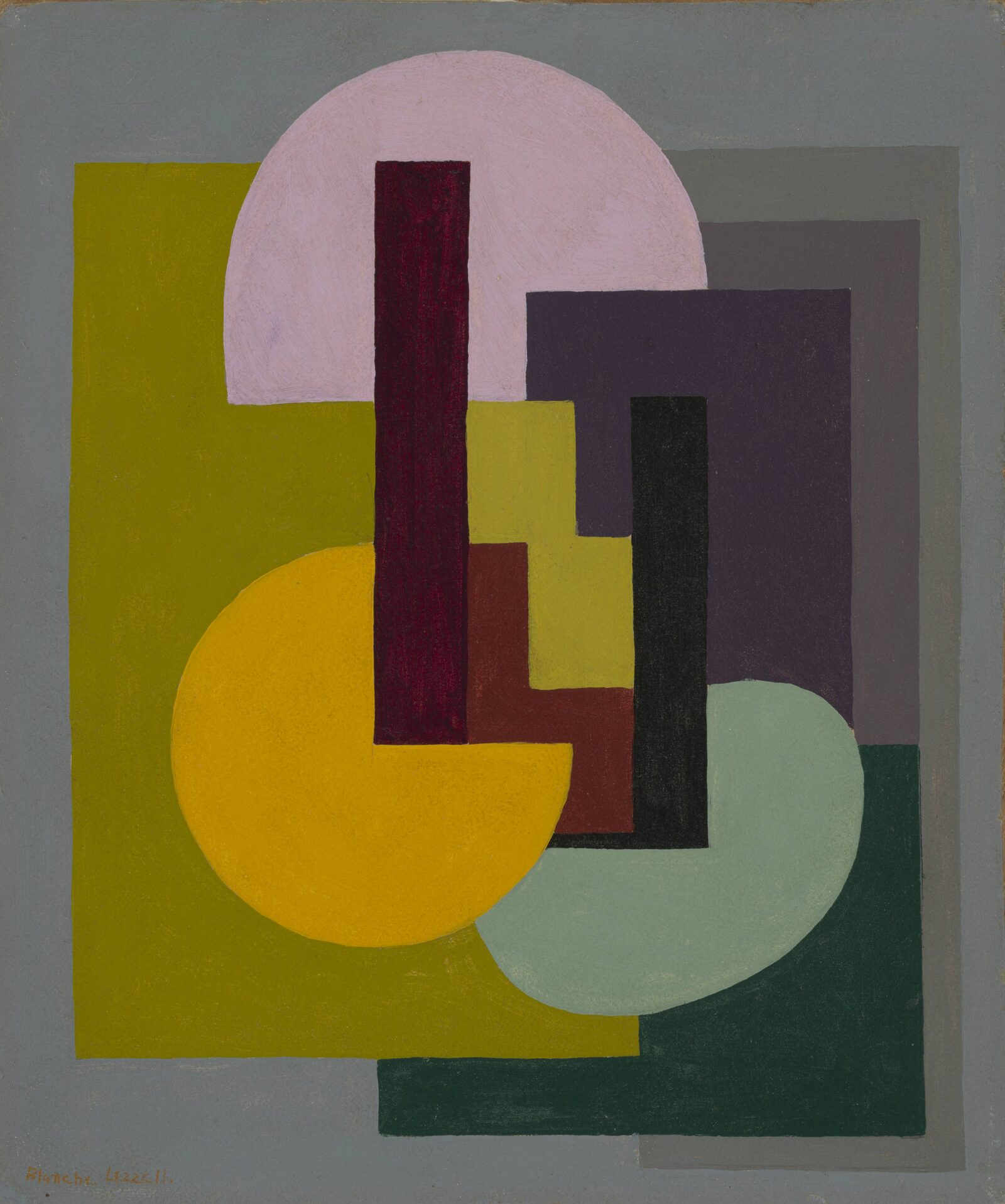 18 Blanche Lazzell, Abstraction, c. 1925