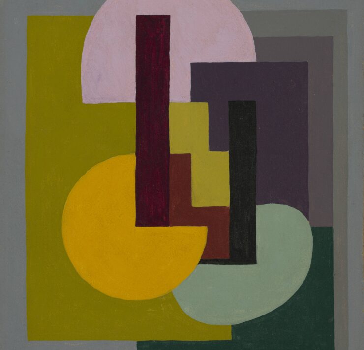 18 Blanche Lazzell, Abstraction, c. 1925