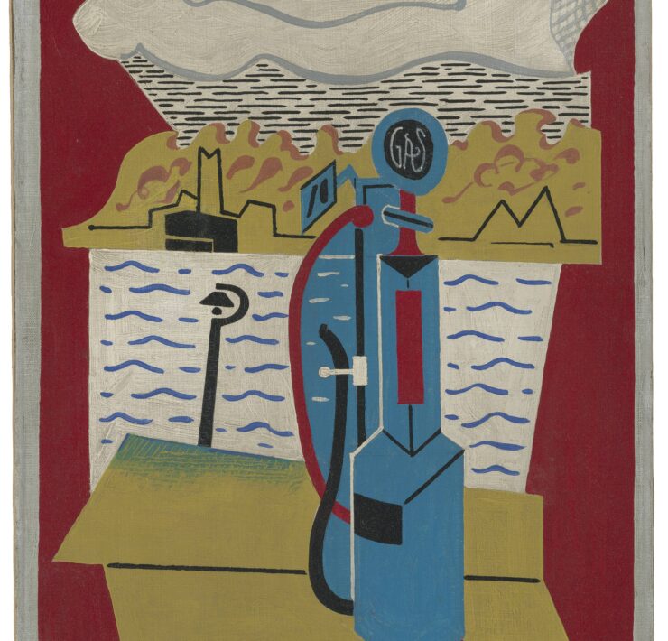 22 Stuart Davis, Gas Pump, 1932