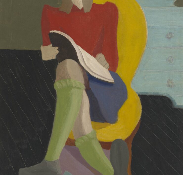 24 Milton Avery, Homework, 1946